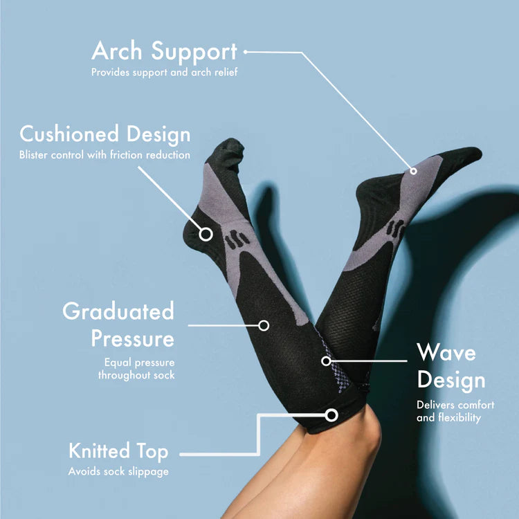 Easy-On Graduated Compression Socks