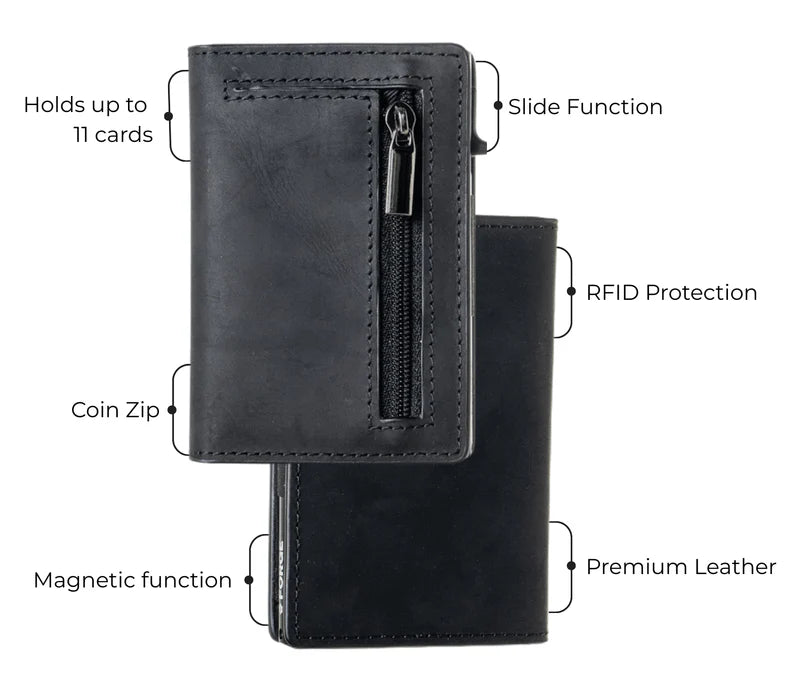 ZipSlide™ Minimalist Wallet