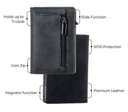 ZipSlide™ Minimalist Wallet