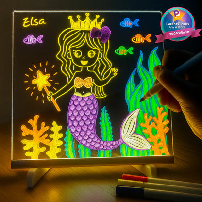 Tablette de dessin LED lumineuse