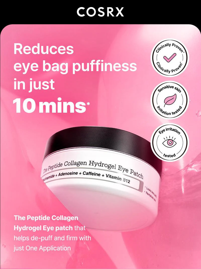 Peptide Collagen Under-Eye Hydrogel Patches