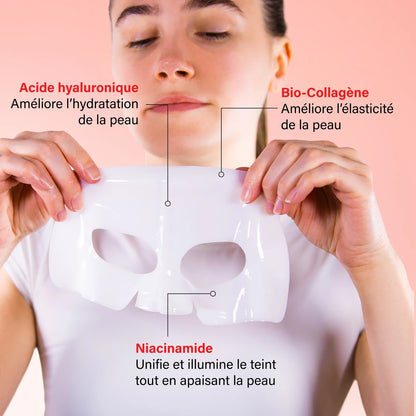 Pack de 4 Masques au Bio-Collagène